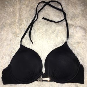 Victoria’s Secret bombshell bikini top black 32A